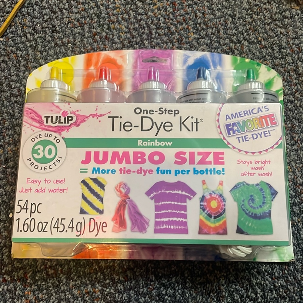 Tulip tie dye kit 5 colors